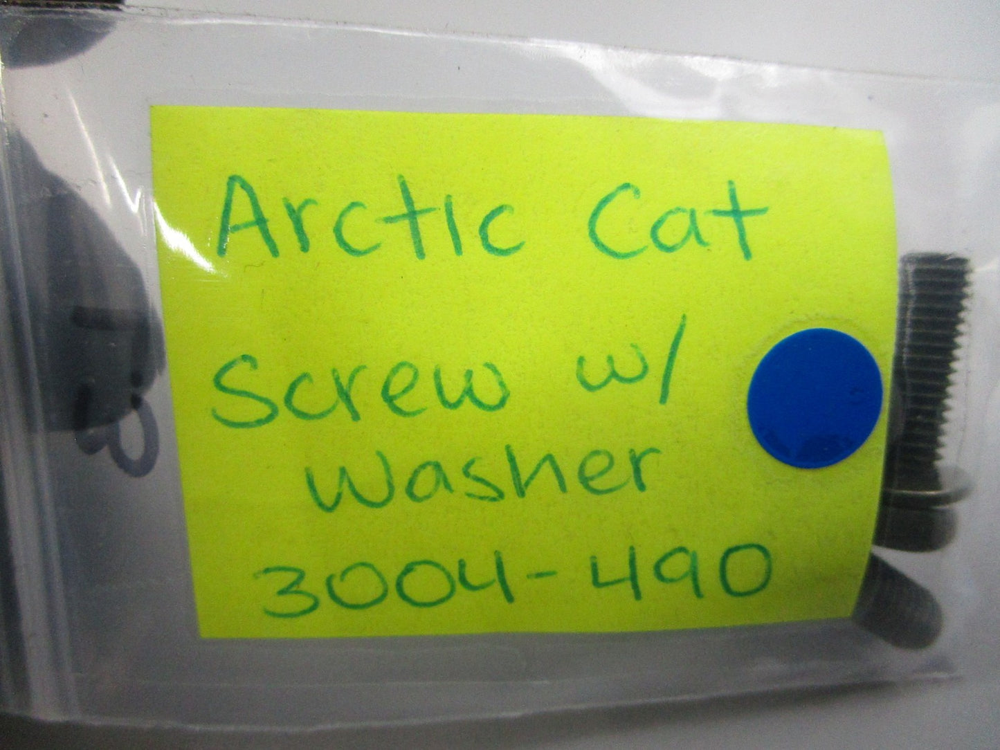 NEW OEM (LOT OF 3) 3004-490 Arctic Cat Screw w/ Washer 0810