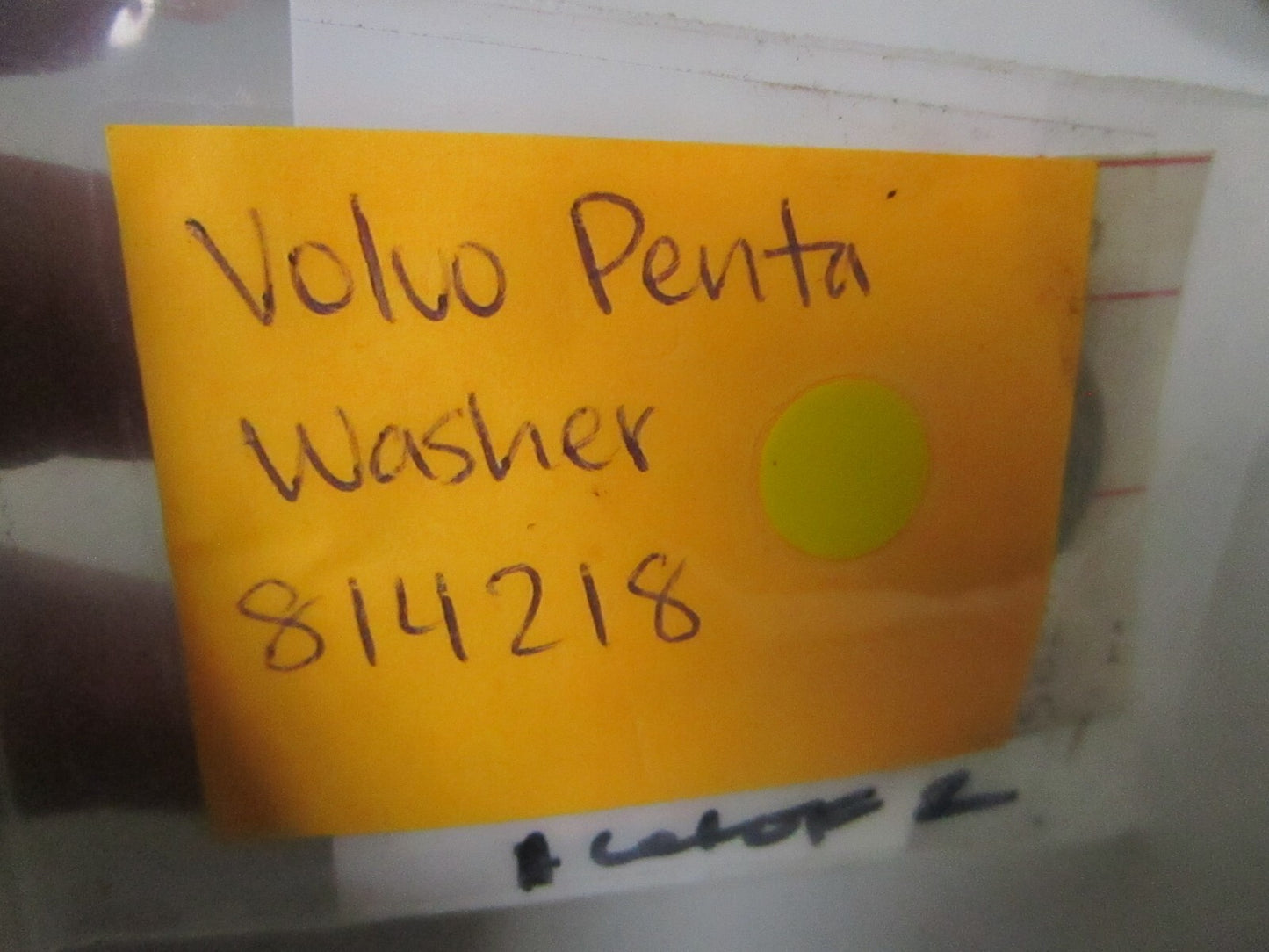*NEW OEM* (LOT OF 2) 0810 Volvo Penta Washer 814218