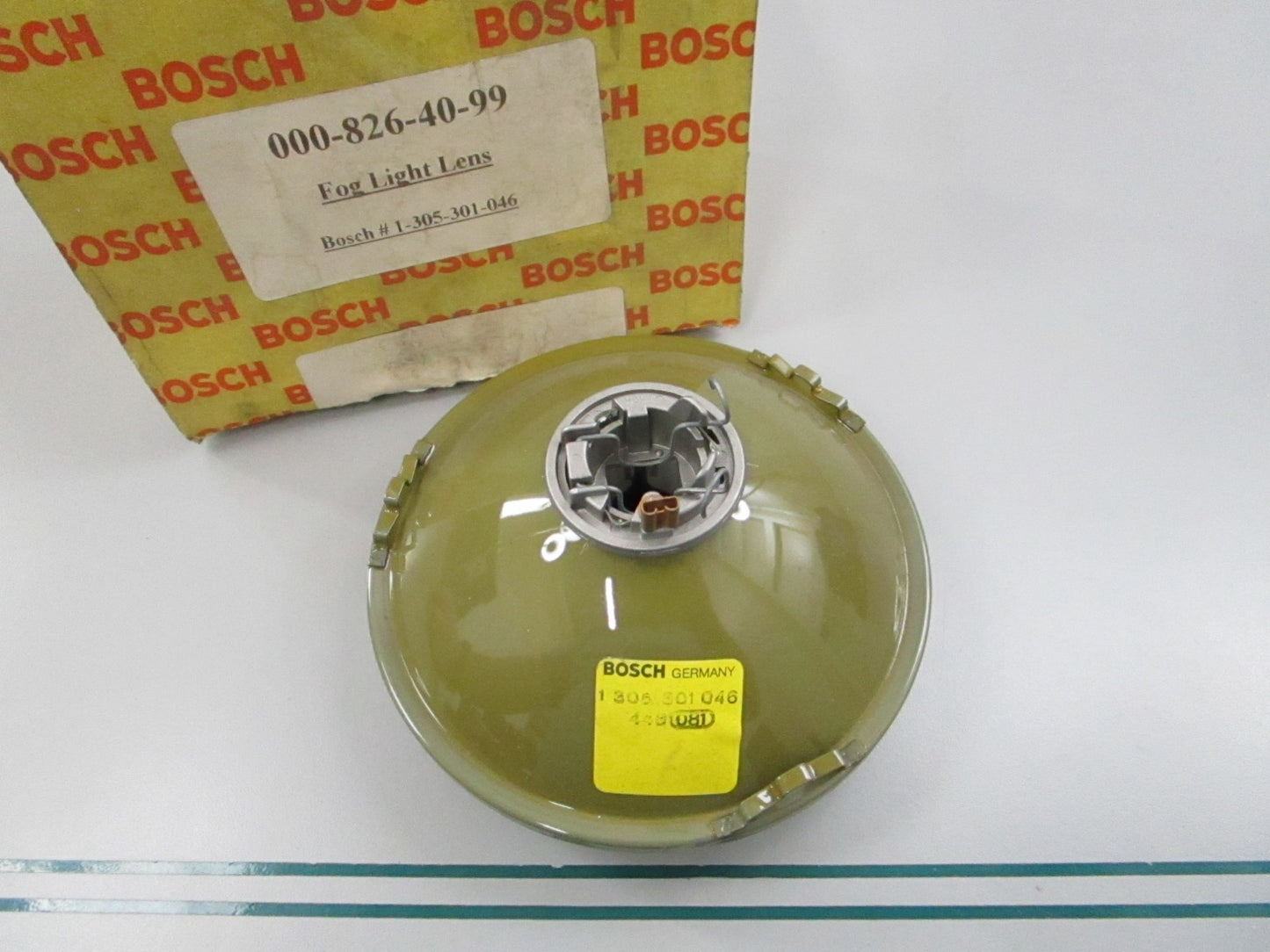 NEW OEM 0008264099 1305301046 Mercedes-Benz Bosch Fog Light Lens 0810