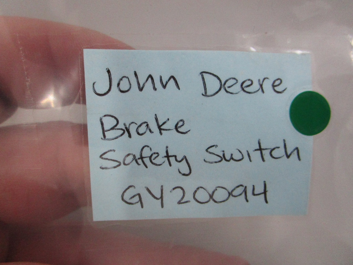 NEW OEM GY20094 John Deere Brake Safety Switch 0810