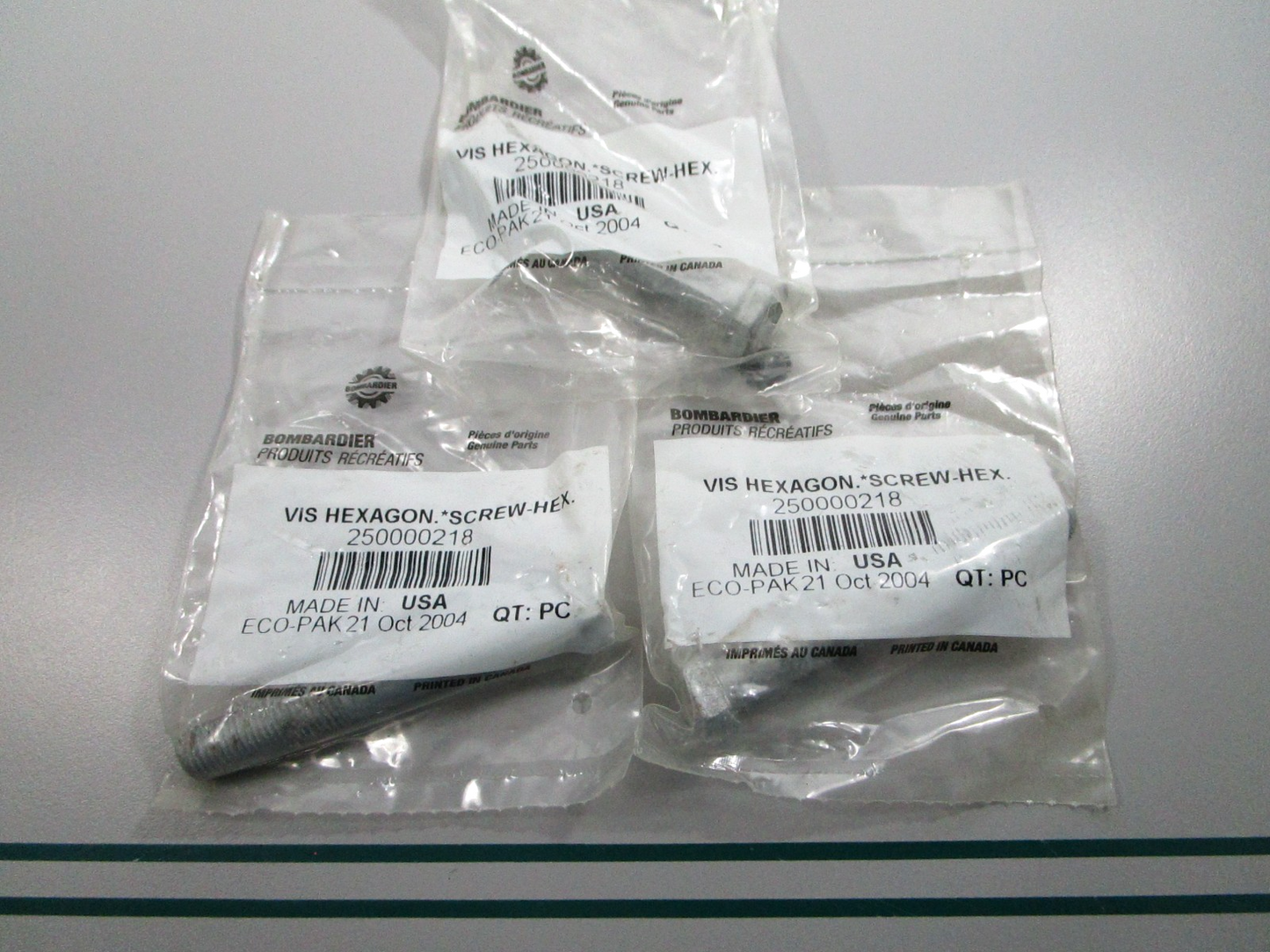 NEW OEM (LOT OF 3) 250000218 Can-Am Screw 0810