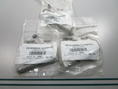 NEW OEM (LOT OF 3) 250000218 Can-Am Screw 0810