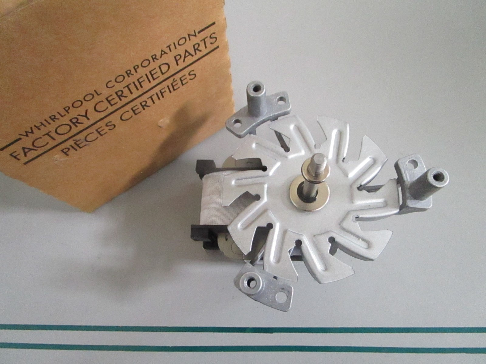 NEW OEM W10860984 W10631507 Whirlpool Fan Motor 0820