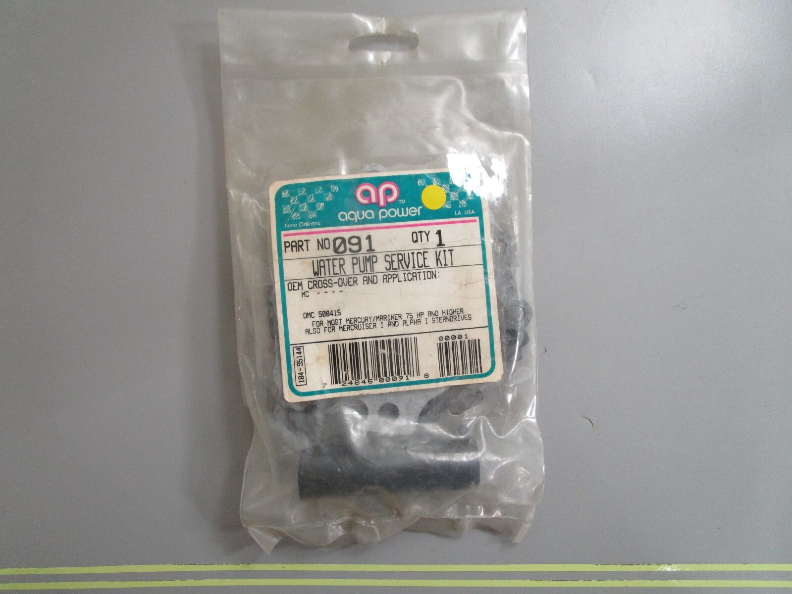 *NEW* 0810 Aqua Power Water Pump Service Kit 091 Replaces: OMC 508415 0508415