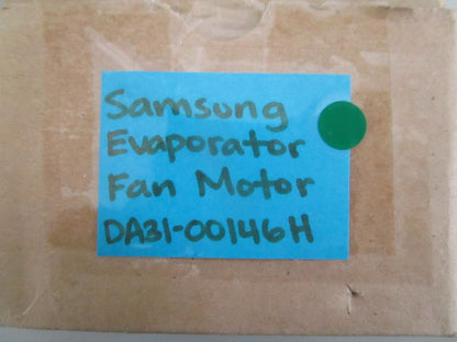NEW OEM DA31-00146H Samsung Evaporator Fan Motor 0820
