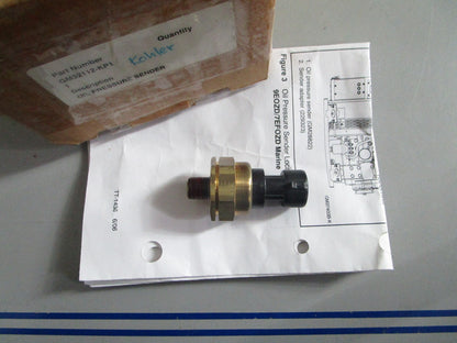 NEW OEM GM32112-KPI Kohler Oil Pressure Sender 0820