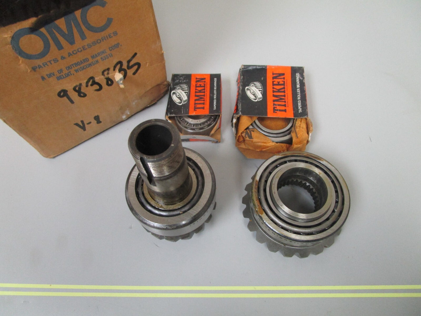 *NEW OEM* 0720 OMC Johnson Evinrude 21:17 Gear Set Assembly 983835 0983835