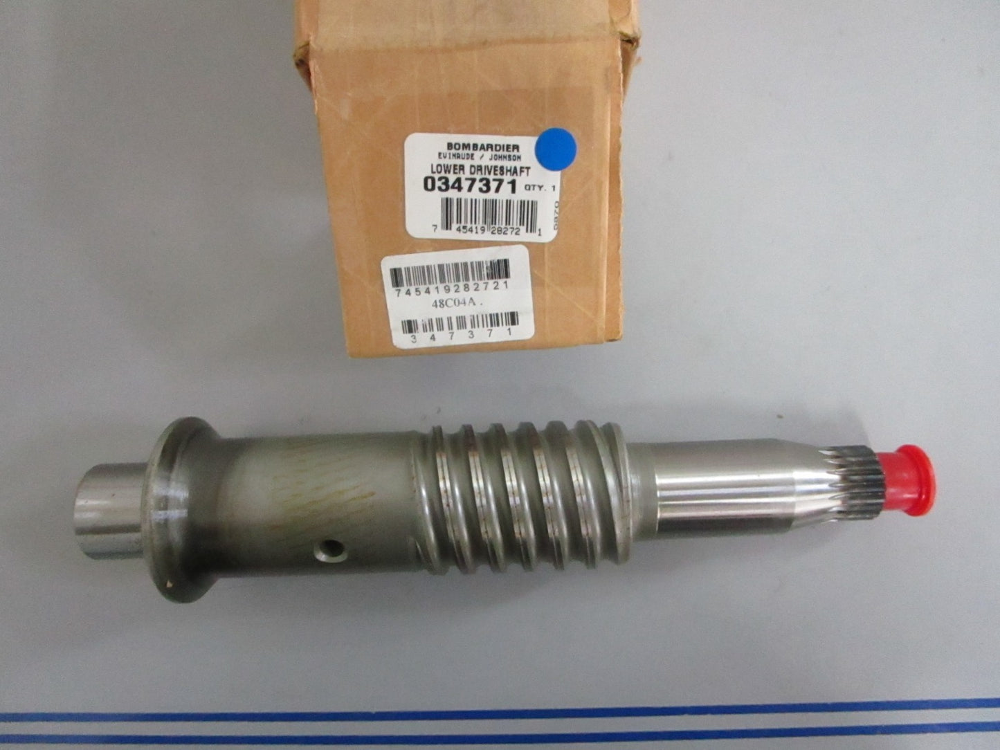 *NEW OEM* 0820 OMC Johnson Evinrude Lower Driveshaft 347371 0347371