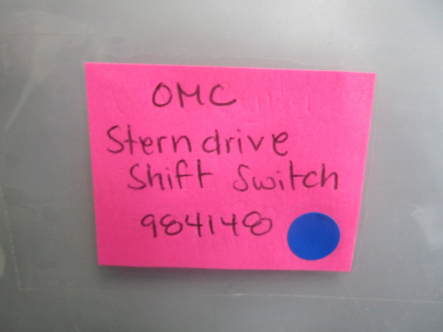 *NEW OEM* 0810 OMC Johnson Evinrude Sterndrive Shift Switch 984148 0984148