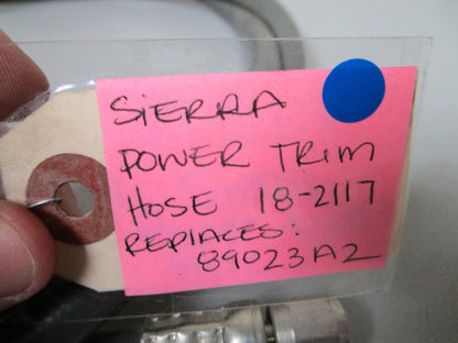 *NEW* 0720 Sierra Power Trim Hose 18-2117 Replaces: Mercury 89023A2