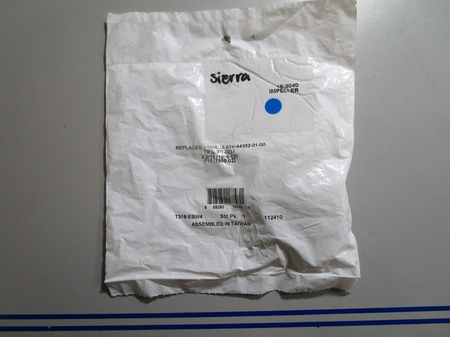 *NEW* 0770 Sierra Impeller 18-3040 Replaces: Yamaha 63V-44352-01-00