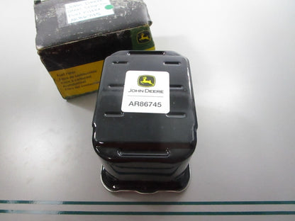 NEW OEM AR86745 John Deere Steel Snap-On Fuel Filter 0810