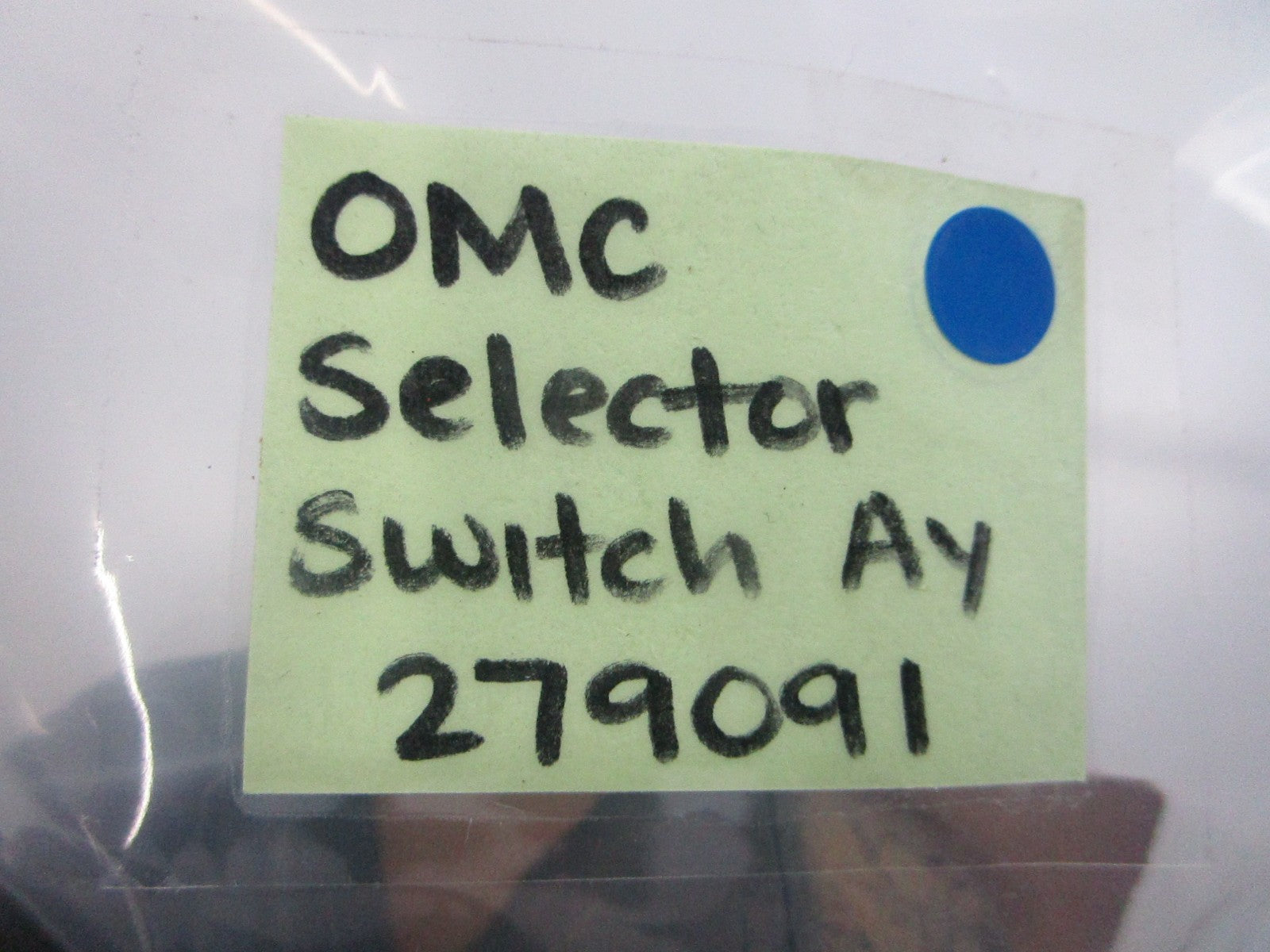 *NEW OEM* 0810 OMC Johnson Evinrude Selector Switch Assembly 279091 0279091