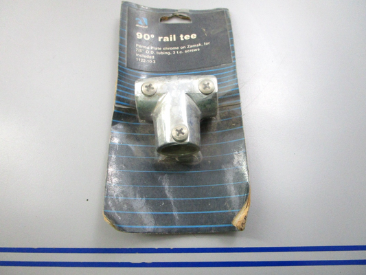 NEW OEM 1122-10-3 Attwood 90 Degree Rail Tee 0810