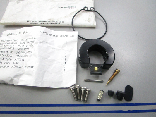 NEW 18-7765 Replaces: 359087122-1 6G1-W0093-00-00 18-7765 Carburetor Kit 0810