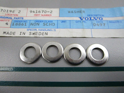 NEW OEM (LOT OF4) 941670 Volvo Penta Washer 0810