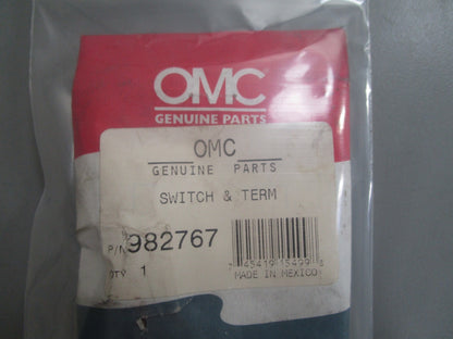 *NEW OEM* 0810 OMC Johnson Evinrude Switch & Terminal 982767 0982767