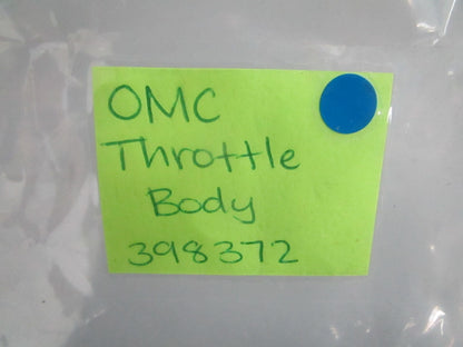 NEW OEM 398372 0398372 OMC Johnson Evinrude Throttle Body 0820