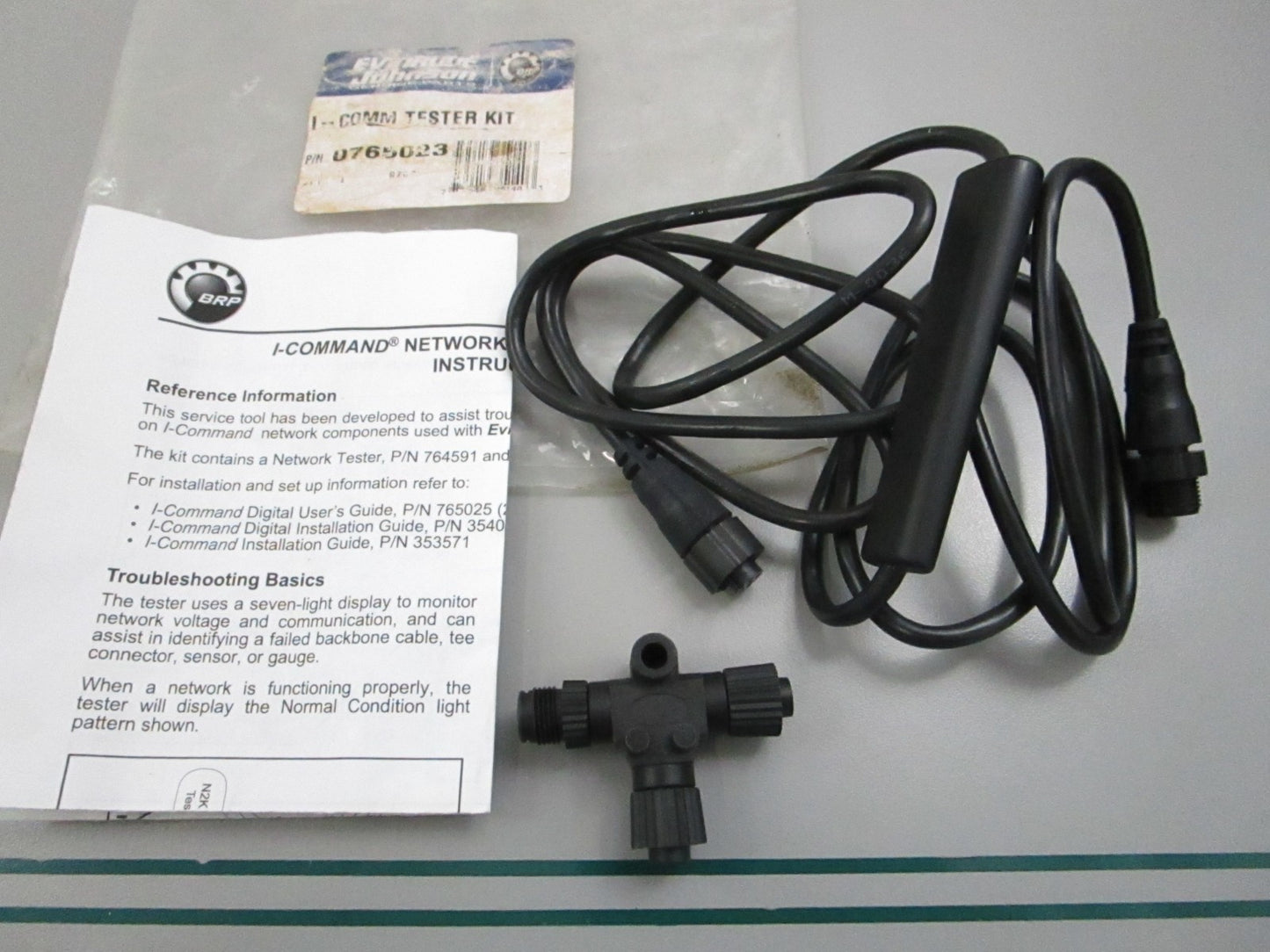 NEW OEM 765023 0765023 OMC Johnson Evinrude Command Tester Kit 0810