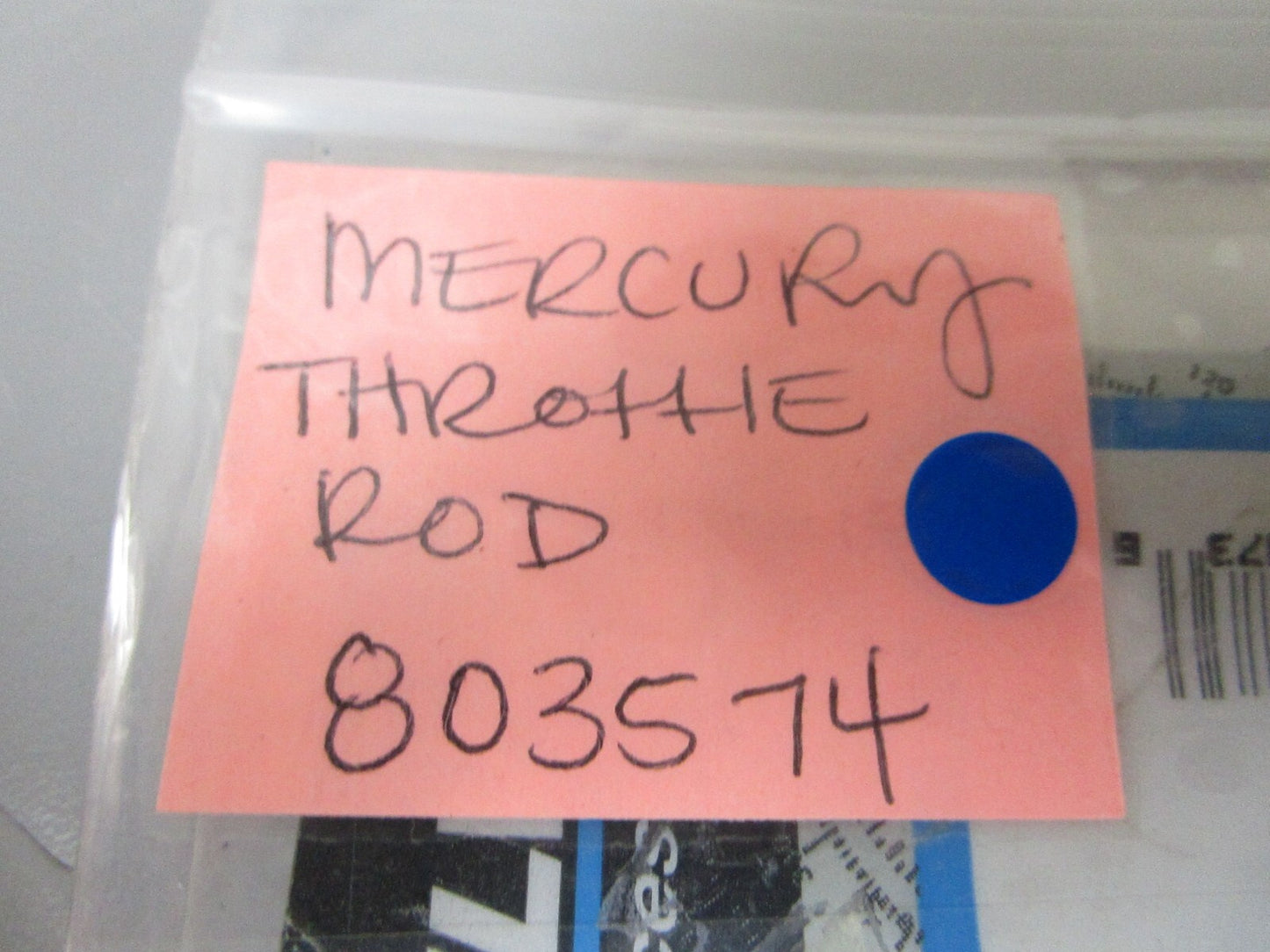 *NEW OEM* 0720 Mercury Quicksilver Throttle Rod 803574