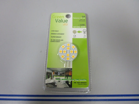 *NEW* 0810 Ming's Mark Inc Green Valve LED Replacement Bulb 15002V