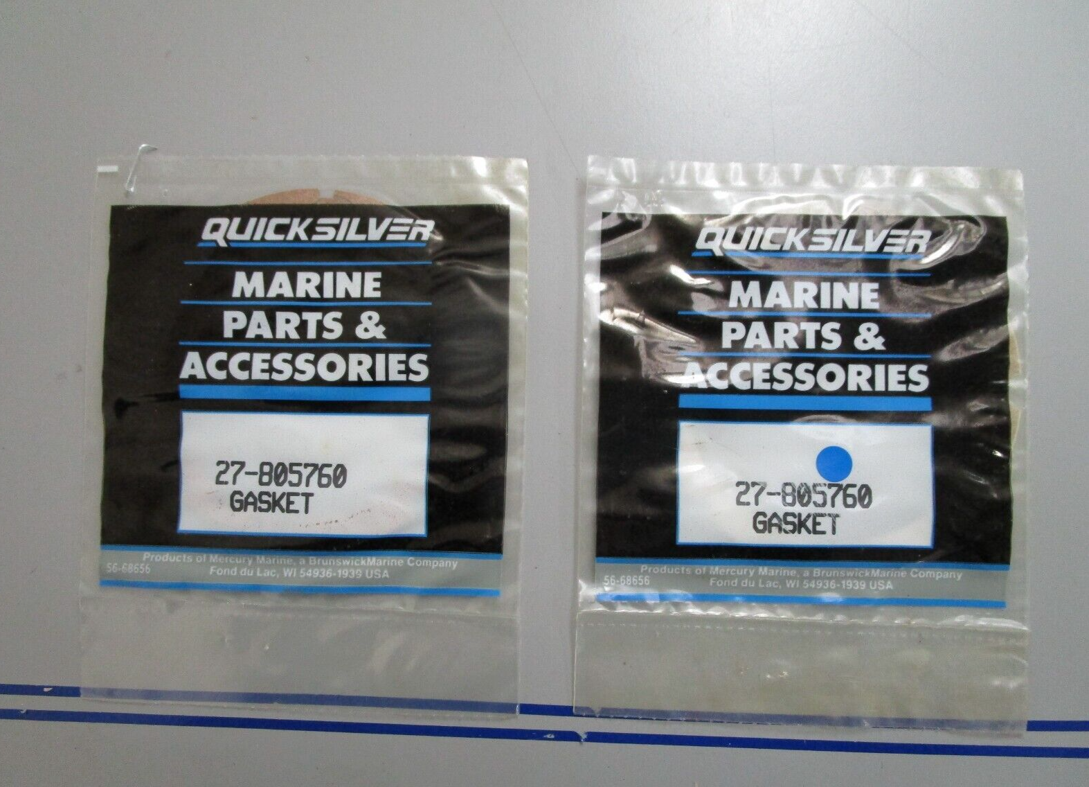 *NEW OEM* (LOT OF 2) 0810 Mercury Quicksilver Gasket 27-805760