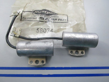 NEW OEM (LOT OF 2) 58034 Mercury Quicksilver Condenser 0810