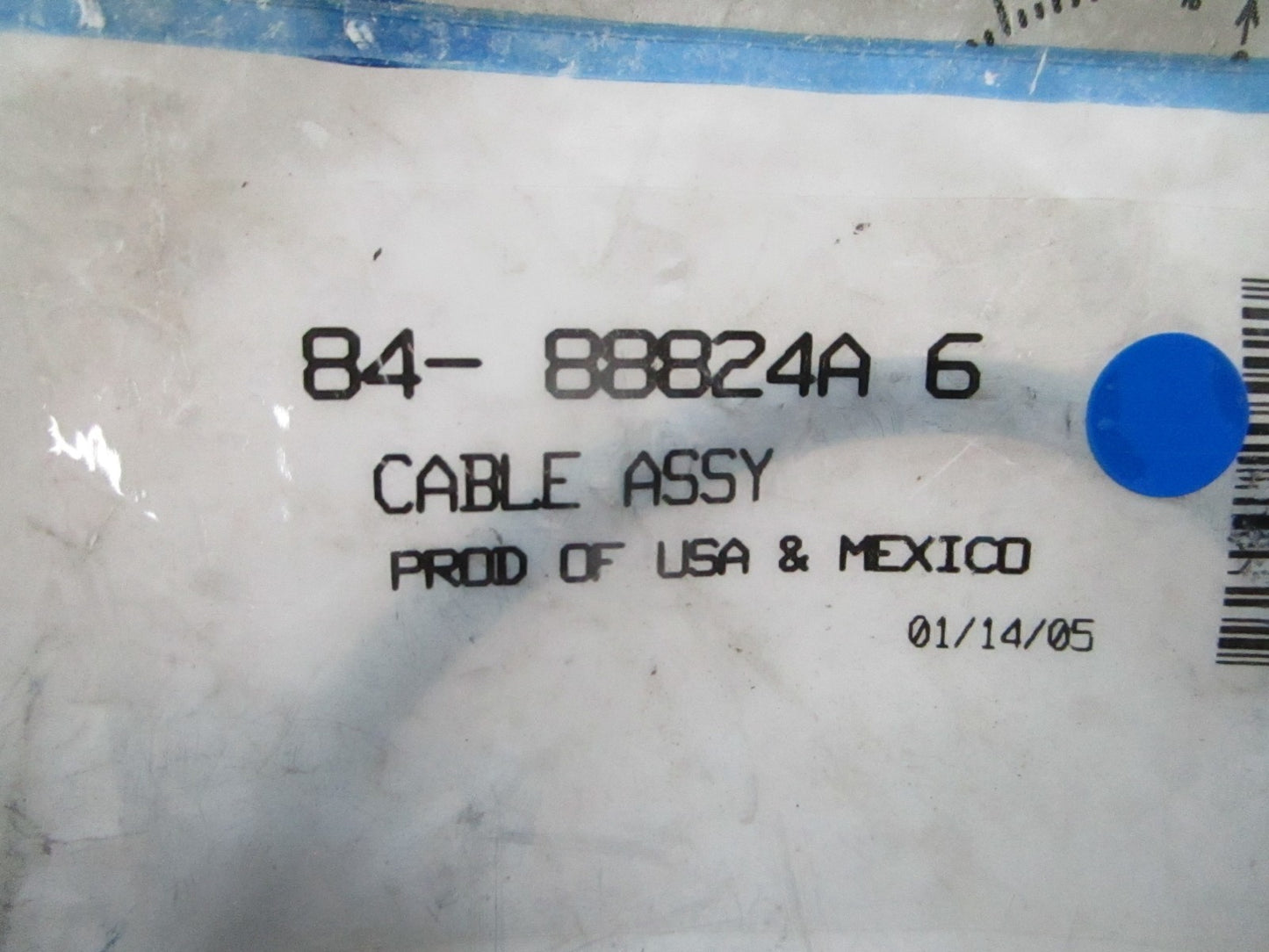 *NEW OEM* 0810 Mercury Quicksilver Cable Assembly 84-88824A 6