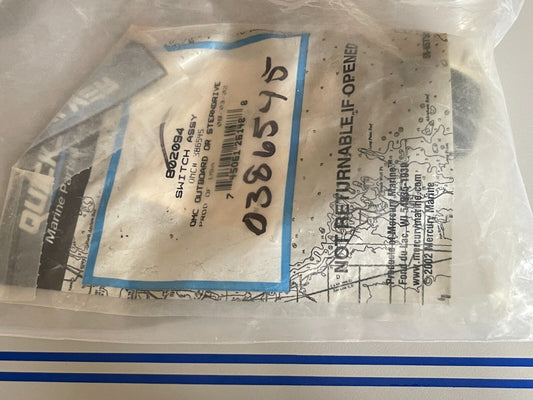 *NEW OEM* 0810 Mercury Quicksilver Key & Switch Assembly 802094