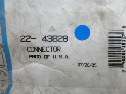 *NEW OEM* 0810 Mercury Quicksilver Connector 22-43828