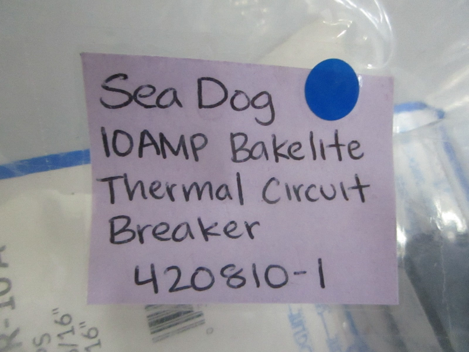 *NEW OEM* (LOT OF 2) 0820 SeaDog 10AMP Bakelite Thermal Circuit Breaker 420810-1