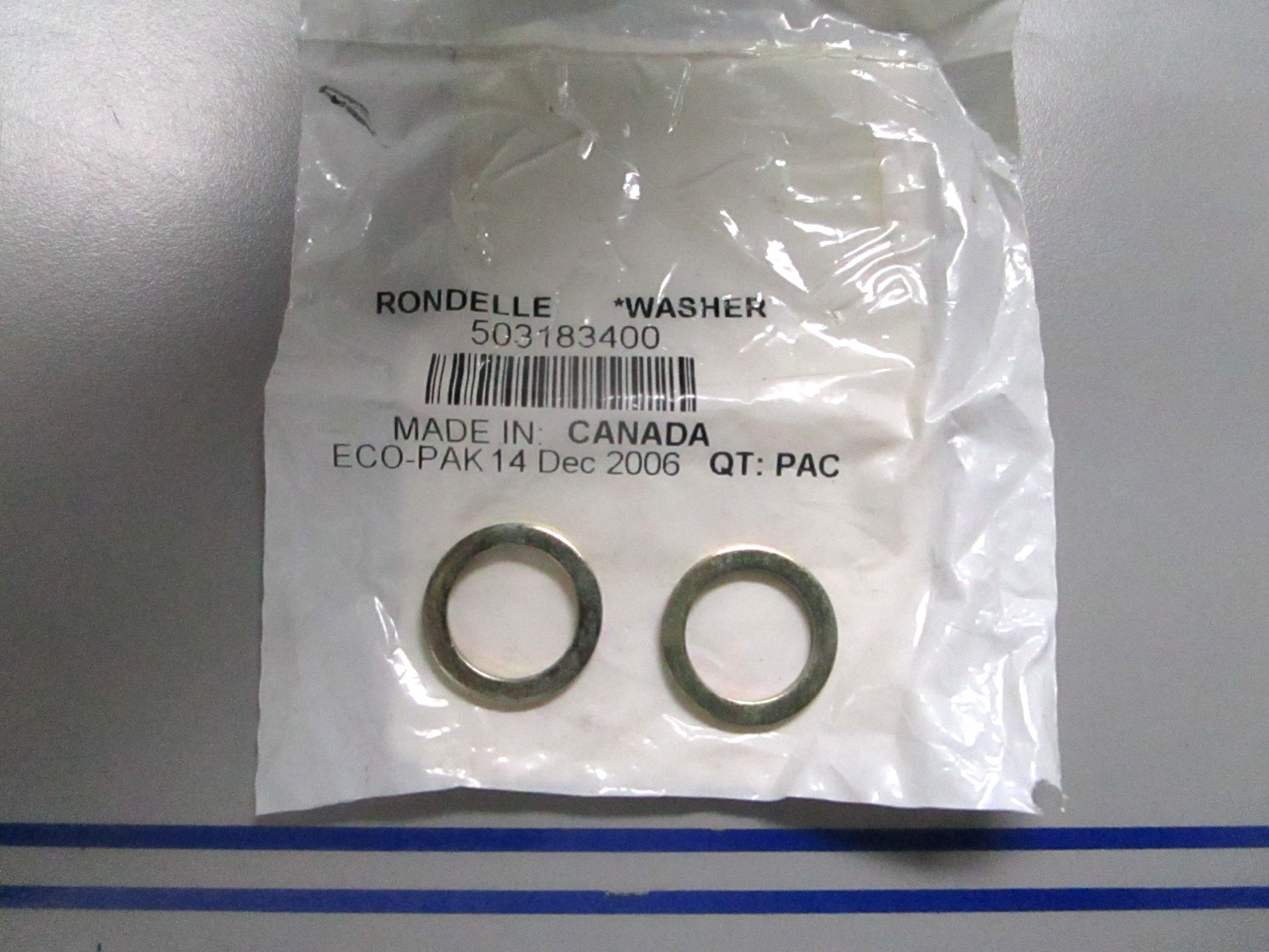 *NEW* (LOT OF 2) 0810 Ski Doo BRP Washer 503183400