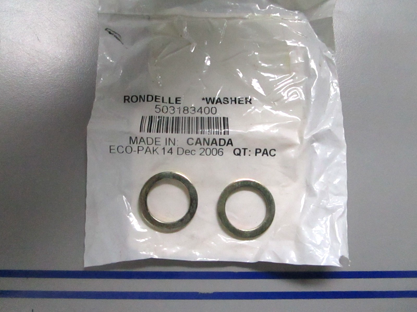 *NEW* (LOT OF 2) 0810 Ski Doo BRP Washer 503183400