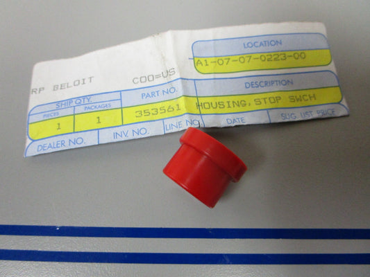 *NEW OEM* 0720 OMC Johnson Evinrude Stop Switch Housing 353561 0353561