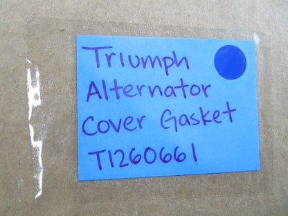 *NEW OEM* 0810 Triumph Alternator Cover Gasket T1260661