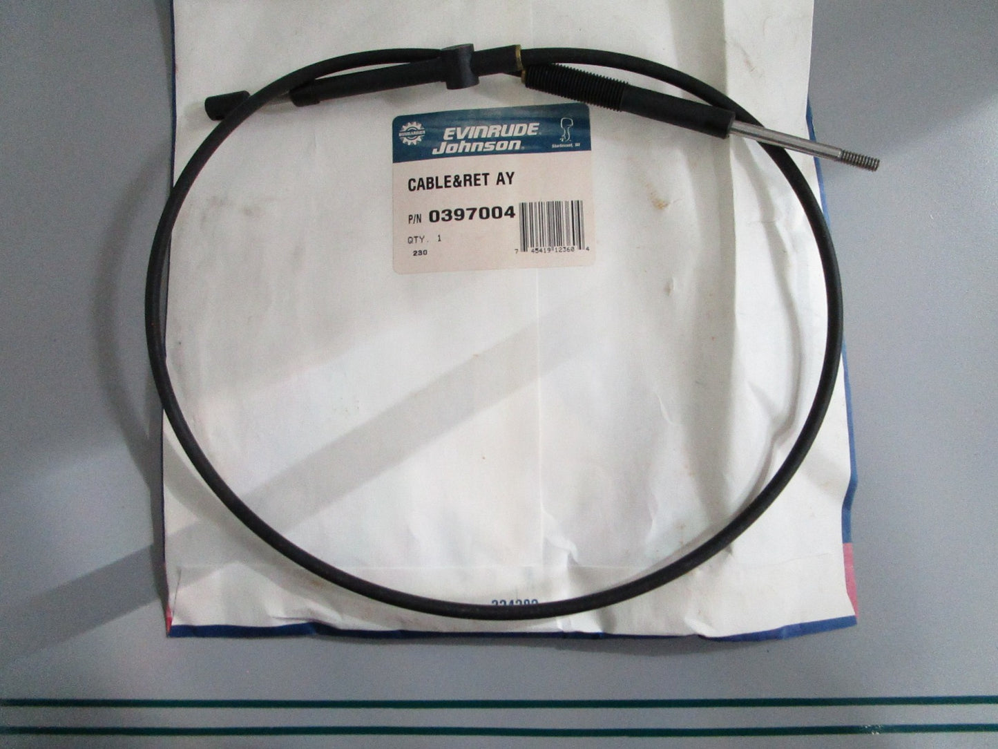 NEW OEM 397004 0397004 OMC Johnson Evinrude Throttle Cable Assy 0820