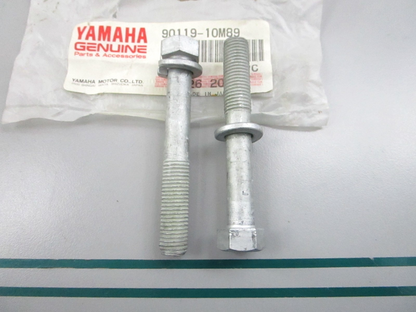NEW OEM (LOT OF 2) 90119-10M89-00 Yamaha Bolt 0810