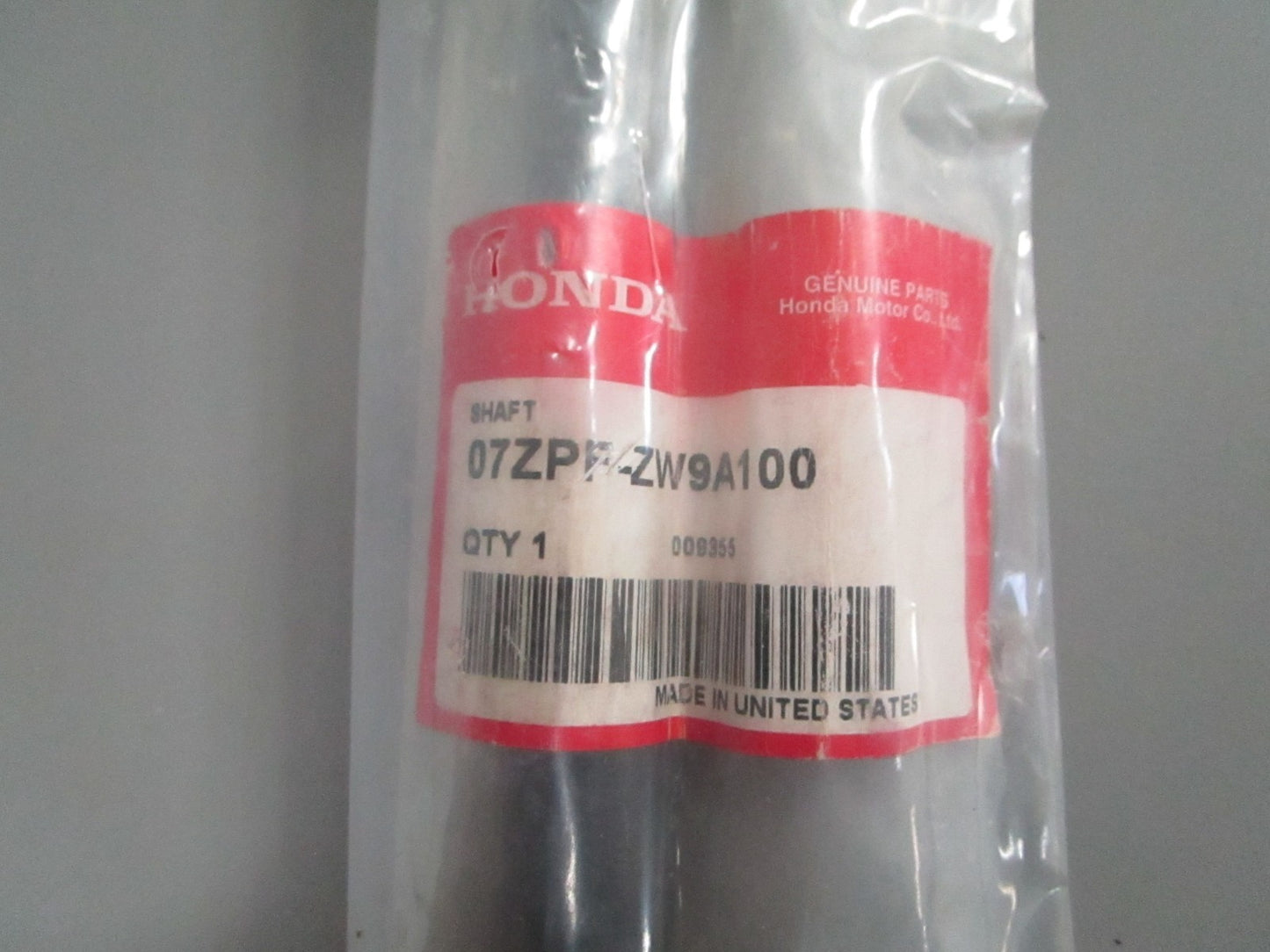 NEW OEM 07ZPF-ZW9A100 Honda Drive Shaft Tool 0820
