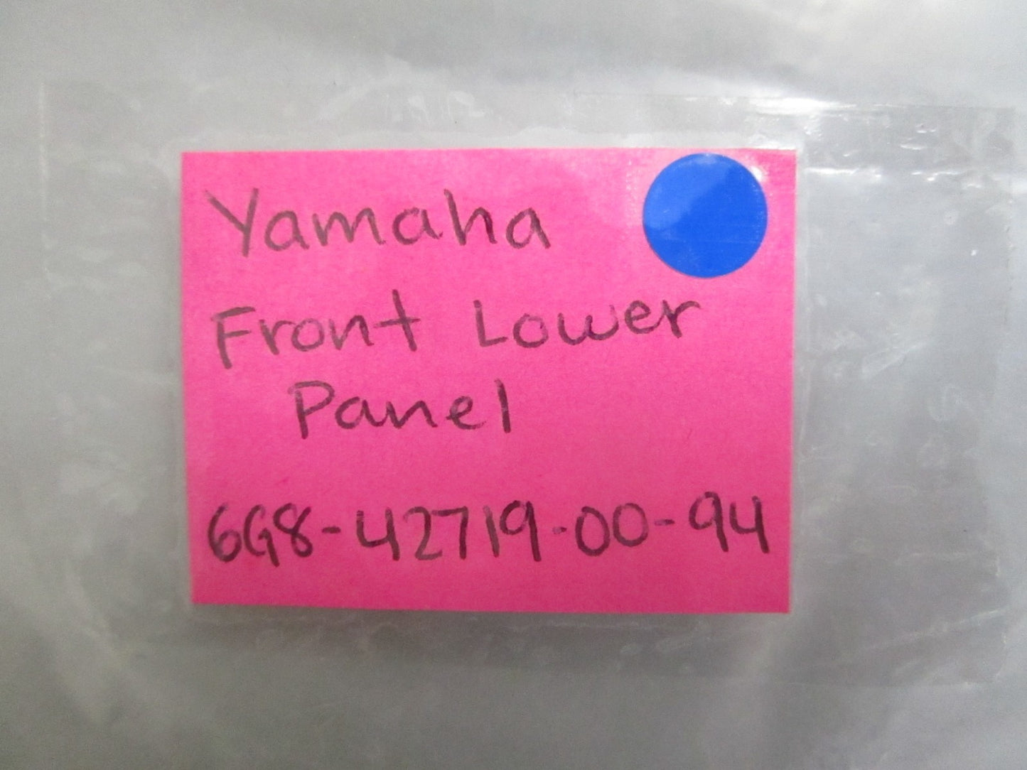 *NEW OEM* 0820 Yamaha Front Lower Panel 6G8-42719-00-94