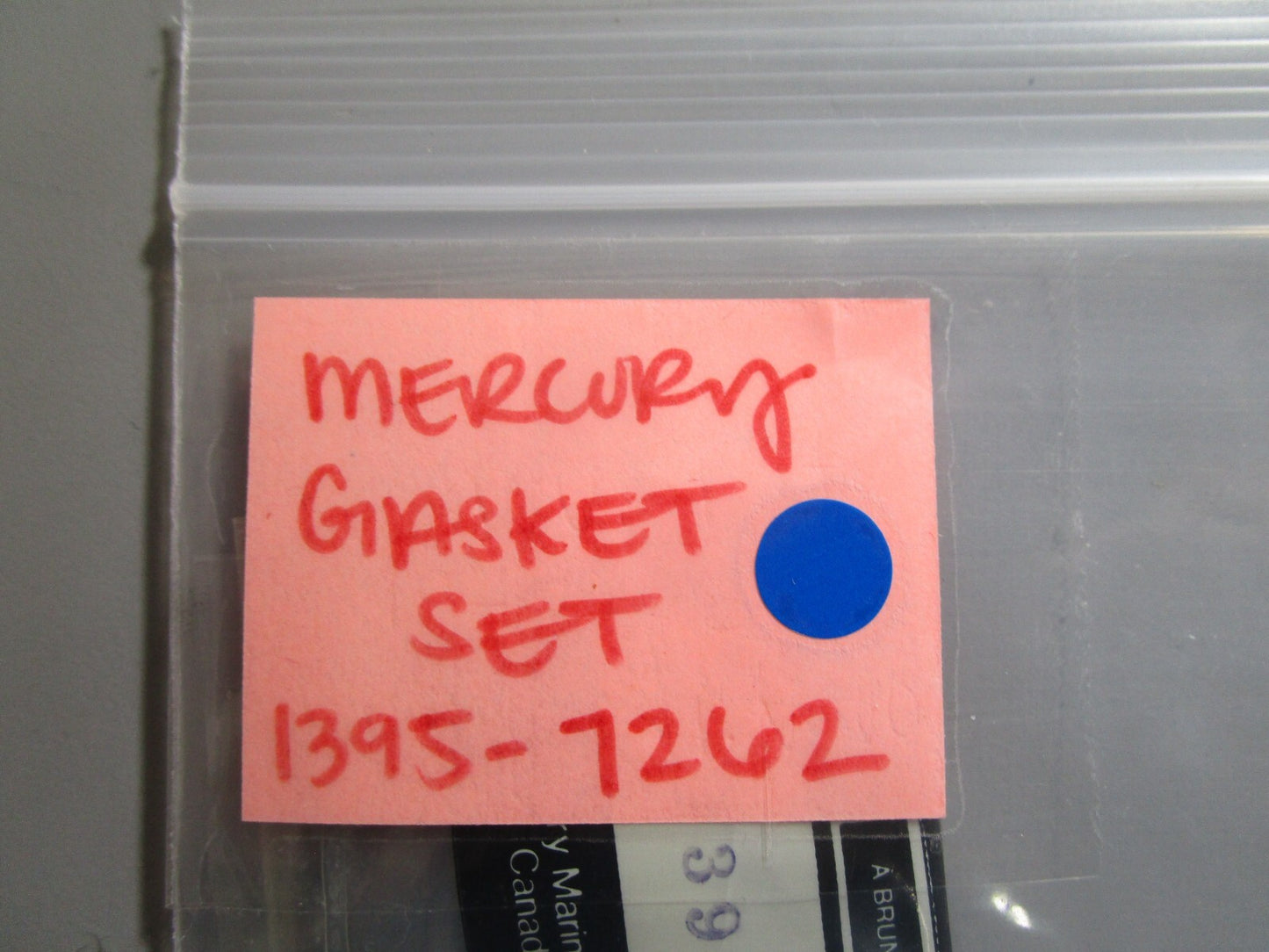 *NEW OEM* 0810 Mercury Quicksilver Gasket Set 1395-7262