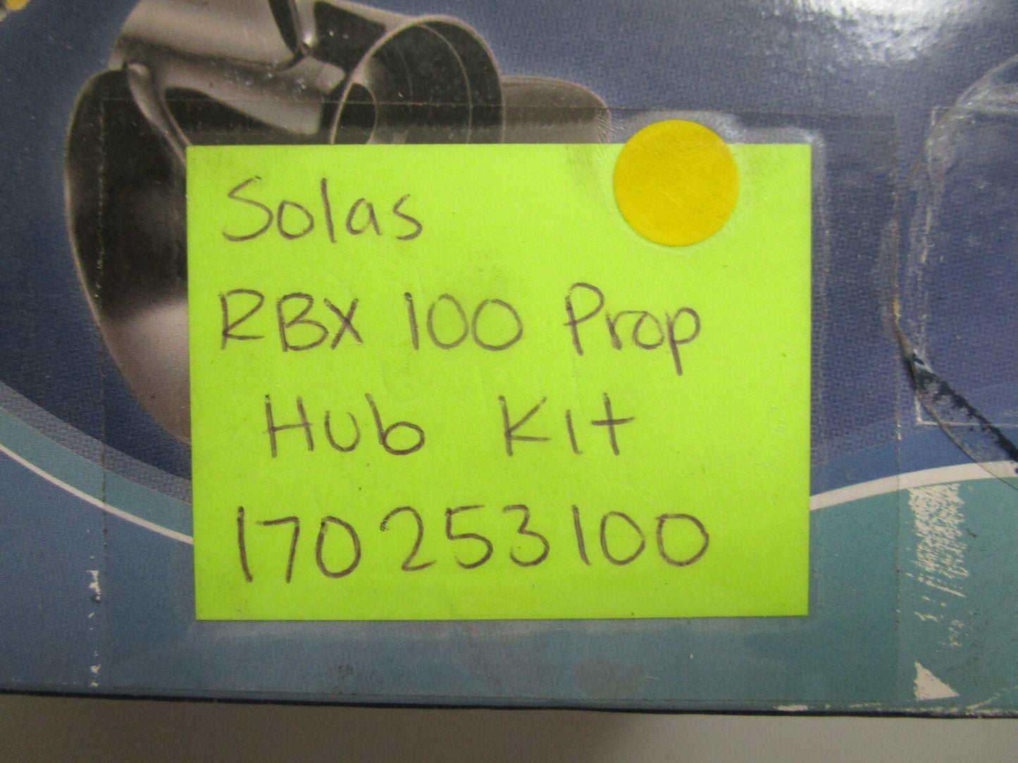 *NEW* 0810 Solas RBX 100 Prop Hub Kit 170253100