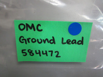 *NEW OEM* 0810 OMC Johnson Evinrude Ground Lead 584472 0584472
