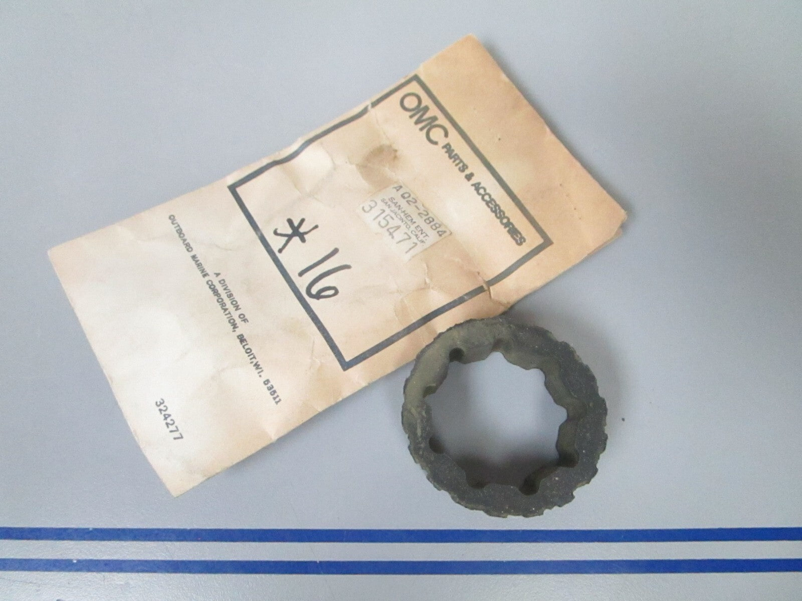 *NEW OEM* 0810 OMC Johnson Evinrude Clutch Ring 315471 0315471