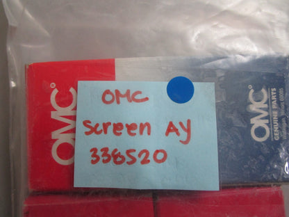 *NEW OEM* 0810 OMC Johnson Evinrude Screen Assembly 338520 0338520