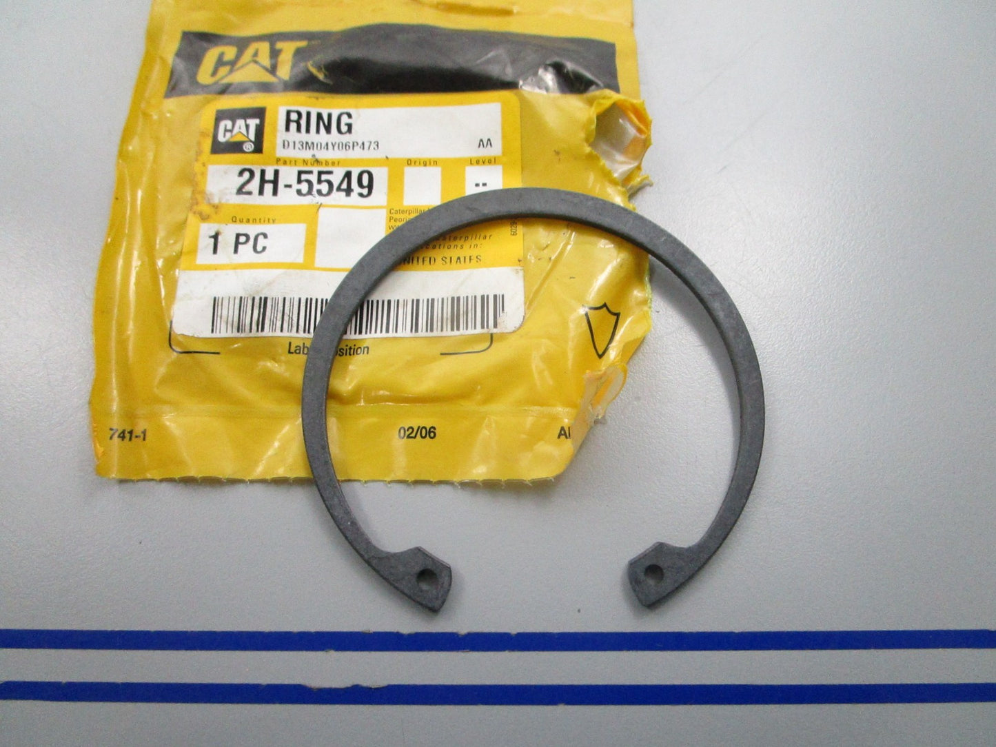 NEW OEM 2H-5549 CAT Retaining Ring 0810