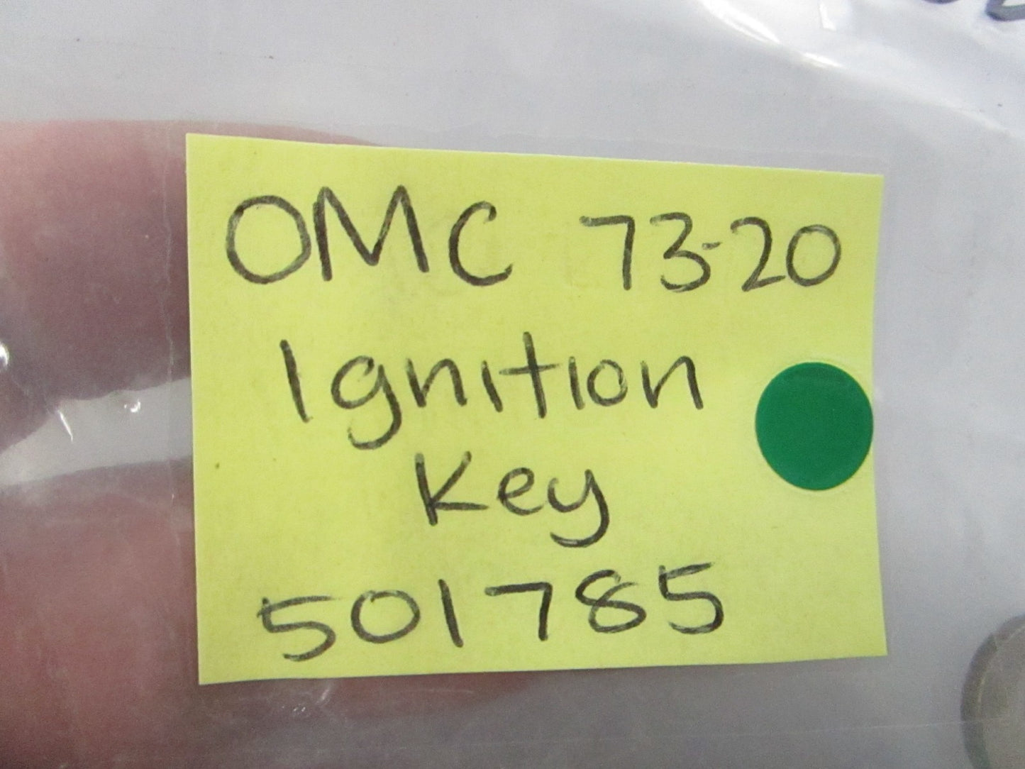 NEW OEM (LOT OF 2) 501785 0501785 OMC Johnson Evinrude 73-20 Ignition Key 0810