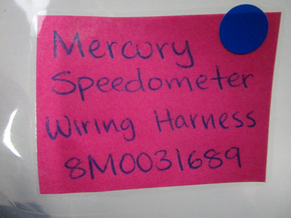 *NEW OEM* 0810 Mercury Quicksilver Speedometer Wiring Harness 8M0031689