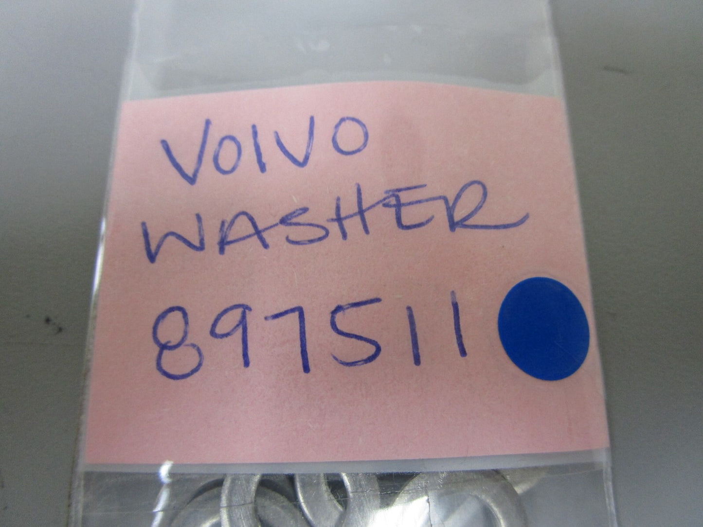 *NEW OEM* (LOT OF 2) 0810 Volvo Penta Washer 897511