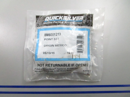 *NEW OEM* 0810 Mercury Quicksilver Point Set 8M6001219