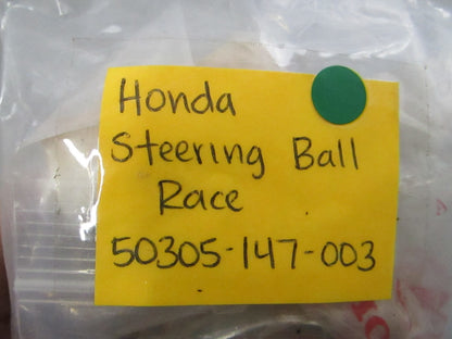 NEW OEM (LOT OF 2) 50305-147-003 Honda Steering Ball Race 0810